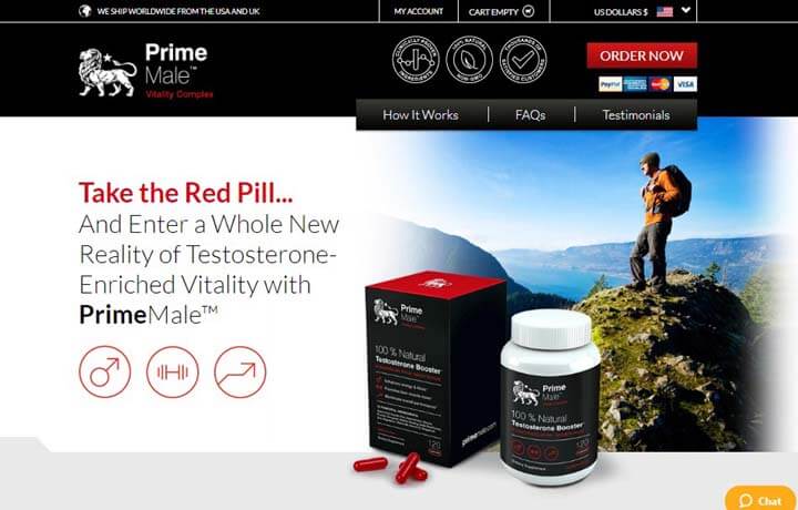 Prime Male Official Website